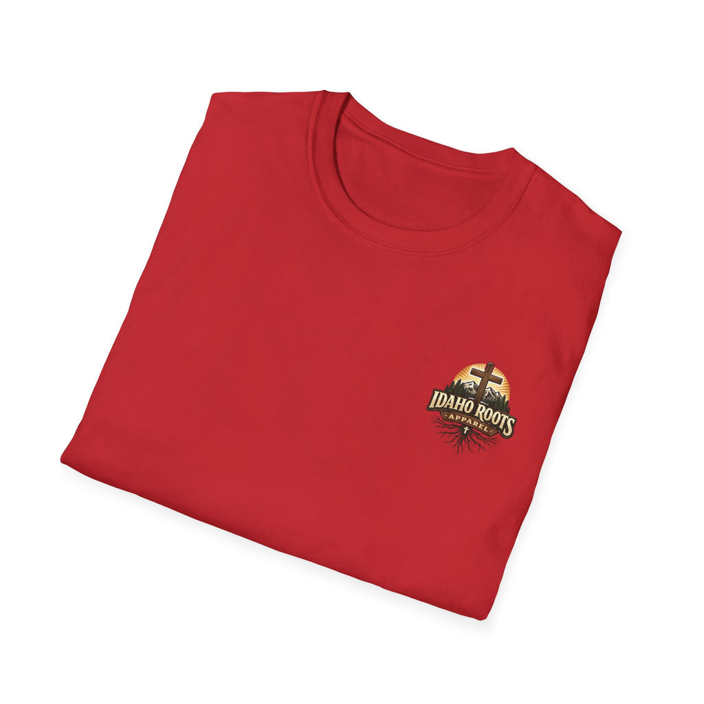 Faith T-Shirt — "Walk by Faith" Christian Cross Graphic Tee