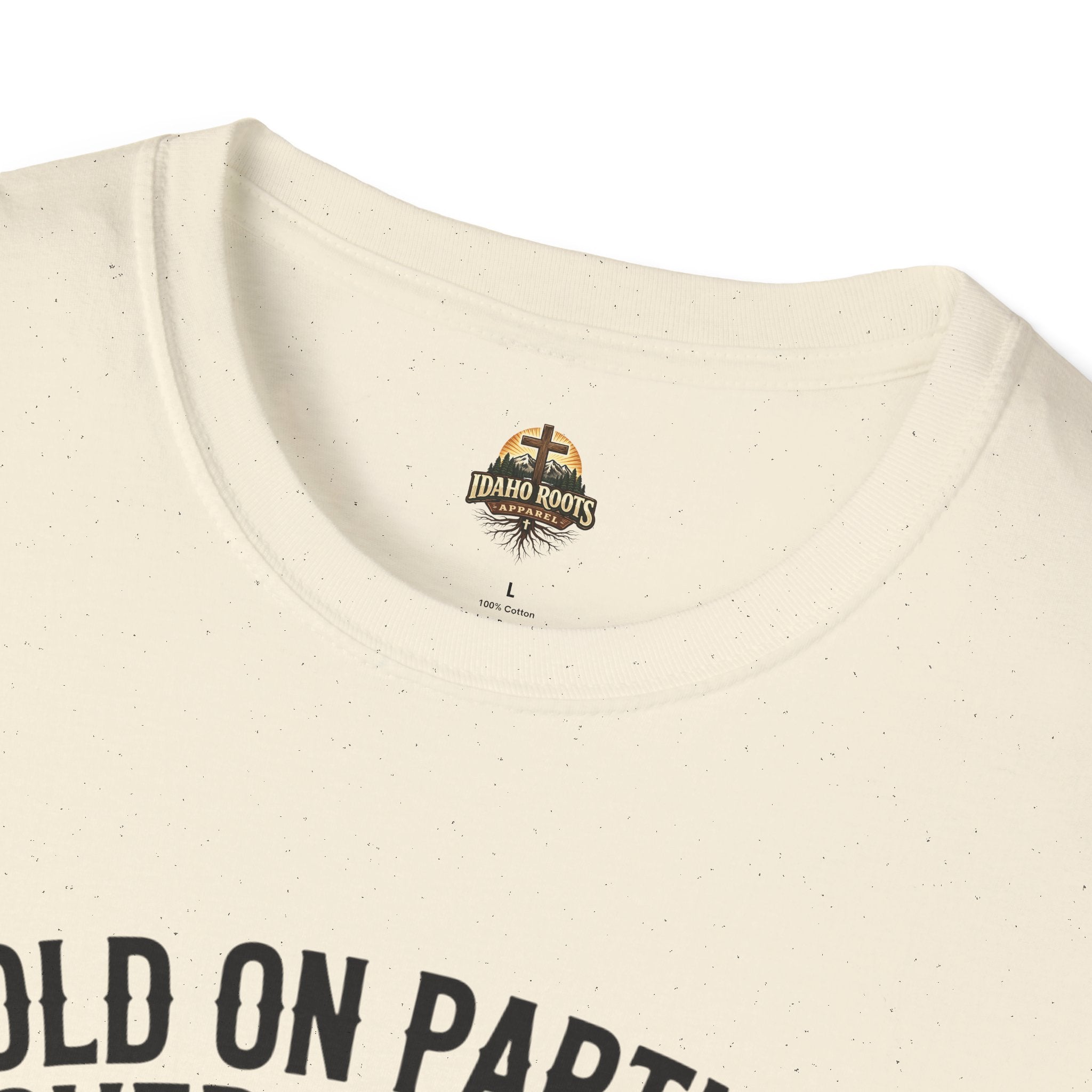 Overstimulated Cowboy Frog T-Shirt – "Hold On Partner I'm Overstimulated" Graphic Tee