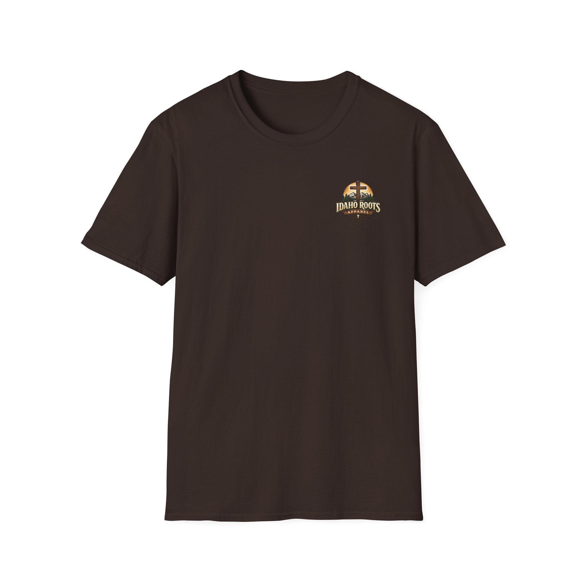 Christian T-Shirt — "Walk by Faith" California Cross Design