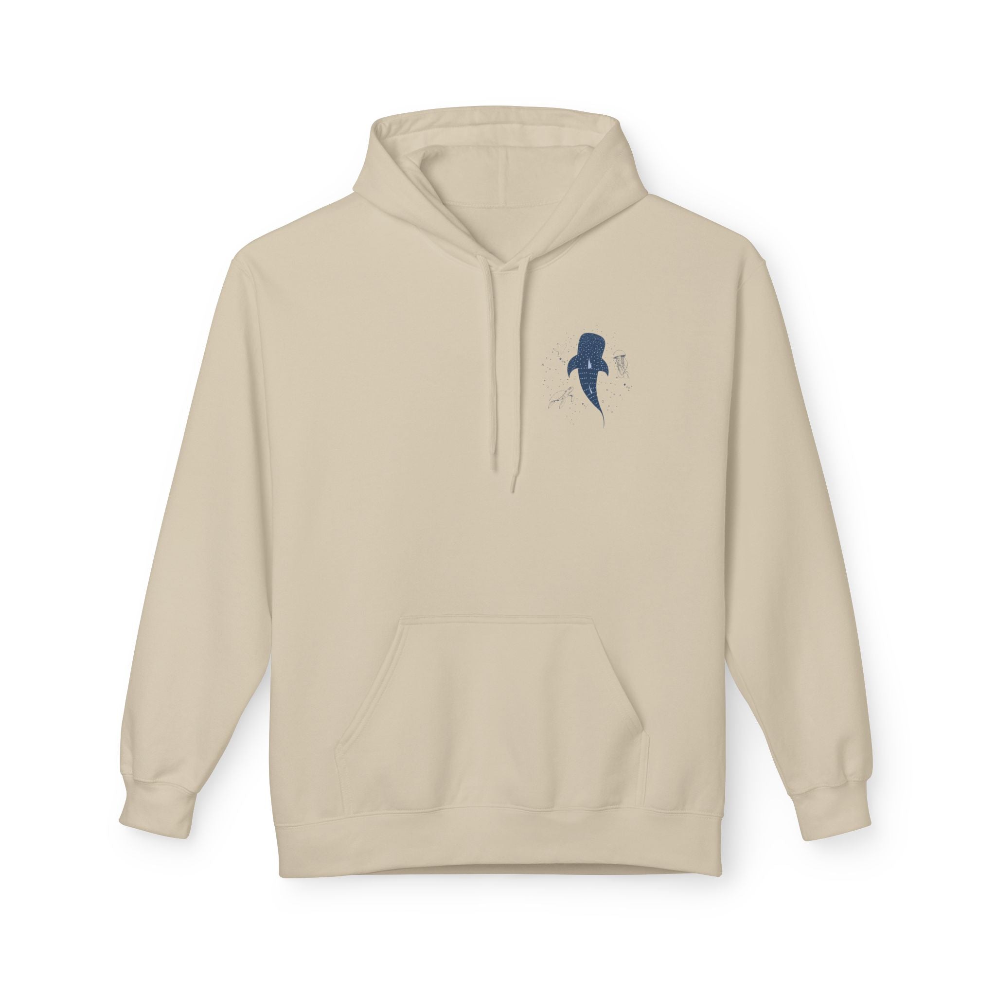 Isaiah 43:2 Whale Hoodie – Christian Faith Comfort Pullover