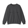 Celestial Moon Phase Crewneck Sweatshirt — Sun & Phases Graphic