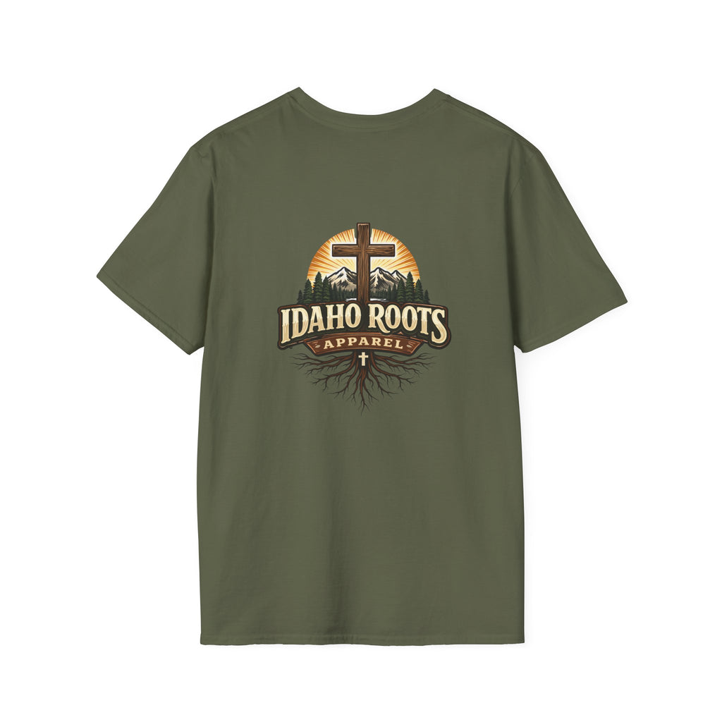 Rooted in Christ T-Shirt — Idaho Roots Christian Tee