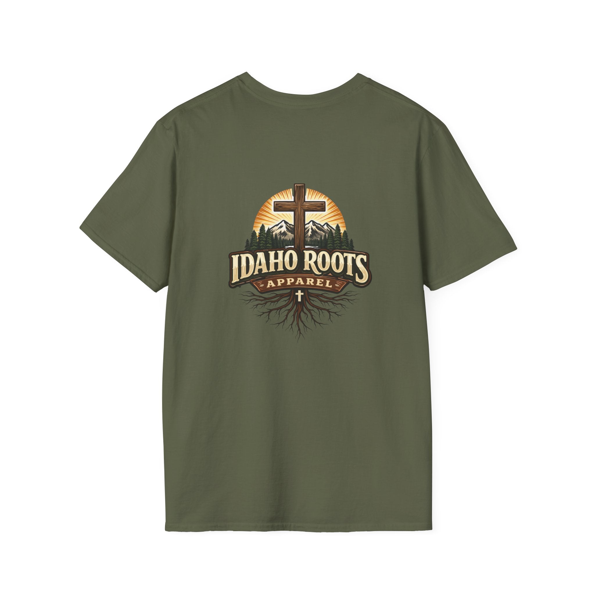 Rooted in Christ T-Shirt — Idaho Roots Christian Tee