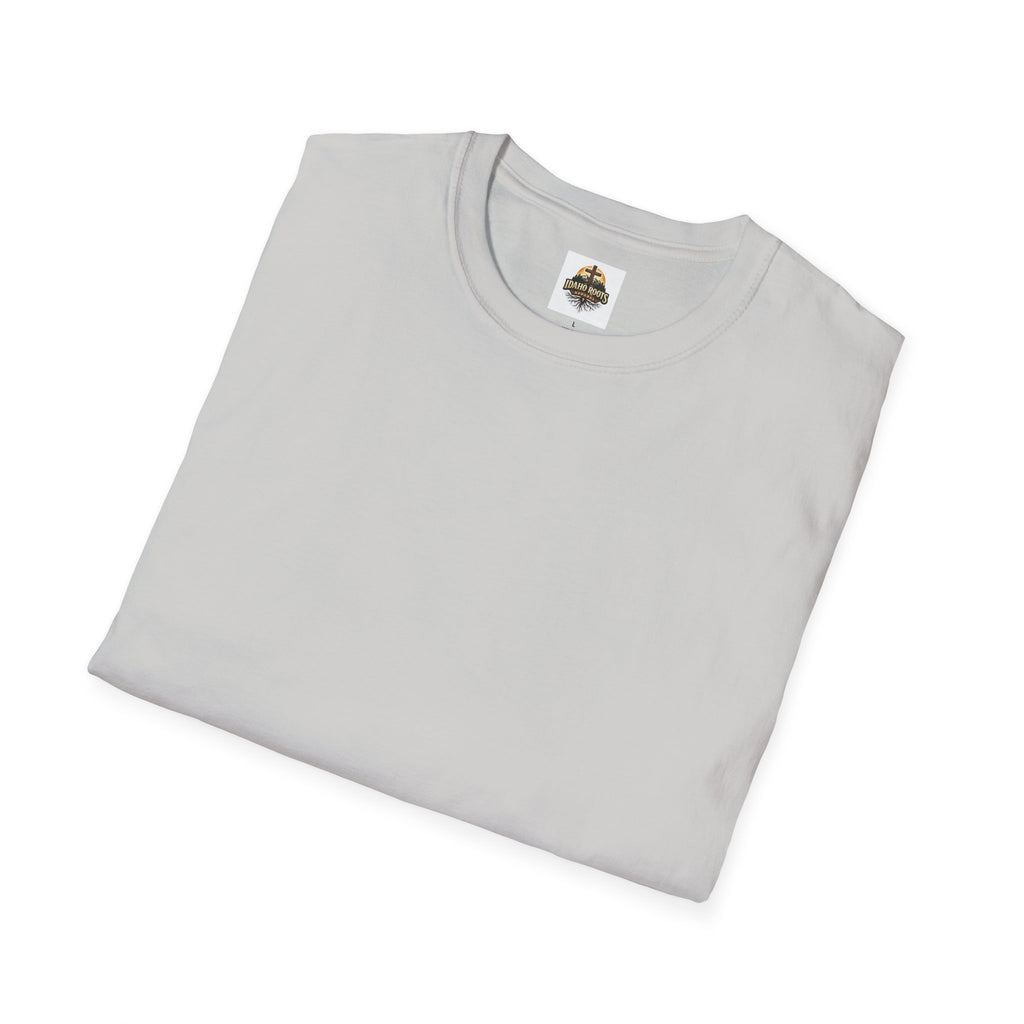 Oregon Walk By Faith T-Shirt — Christian Cross Mountain Sunset Tee