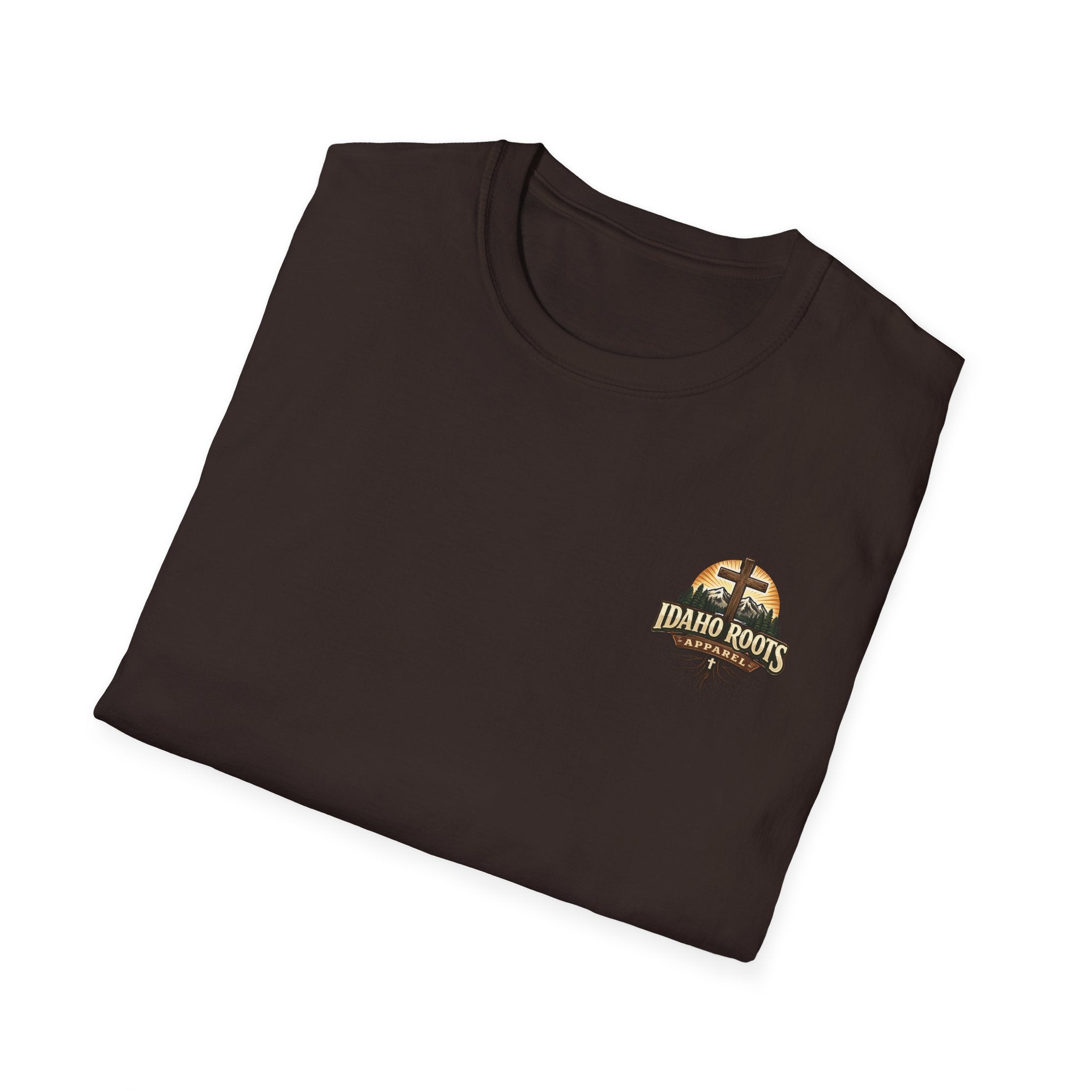 Christian T-Shirt — "Walk by Faith" California Cross Design
