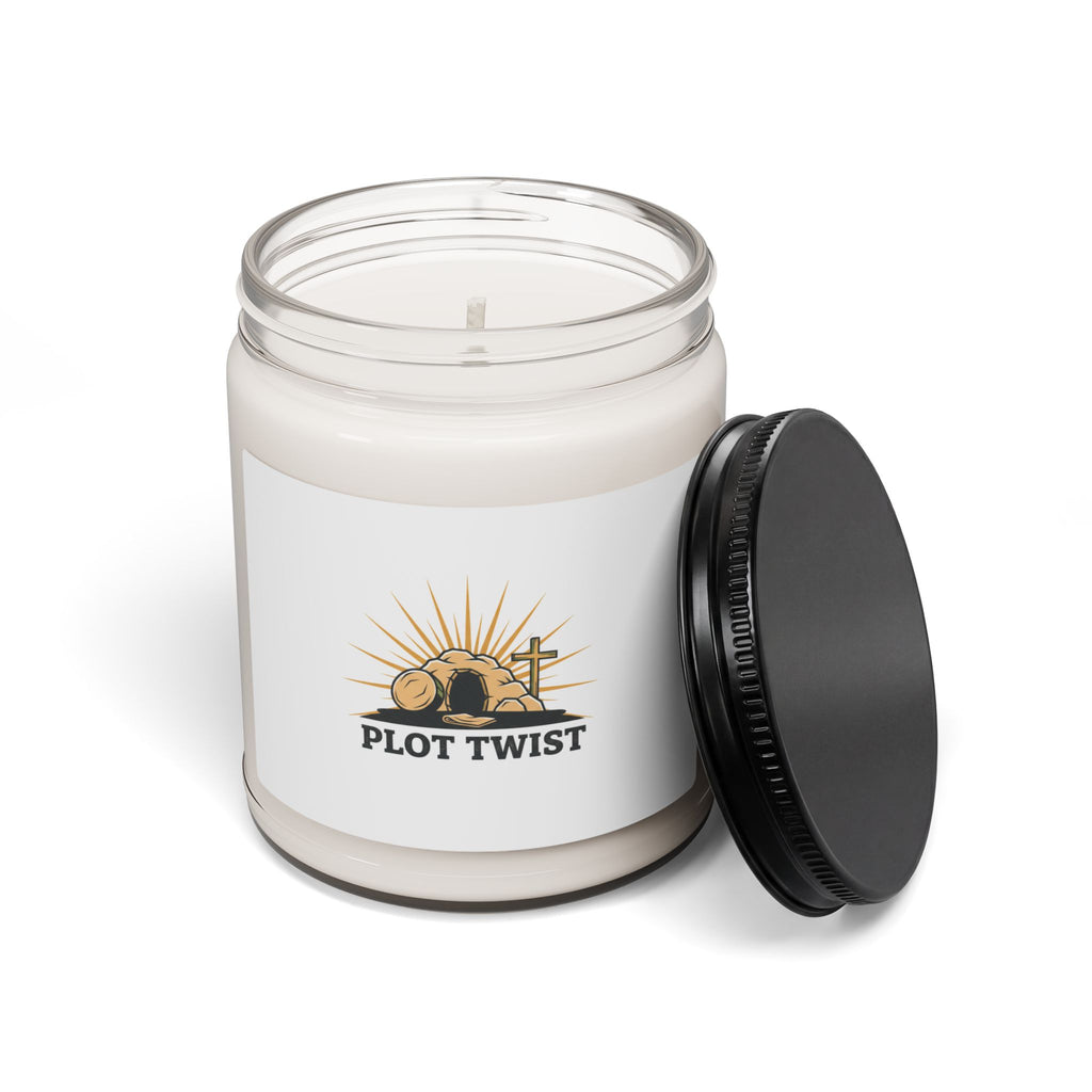 Plot Twist He Is Risen Candle | Christian Easter soy candle