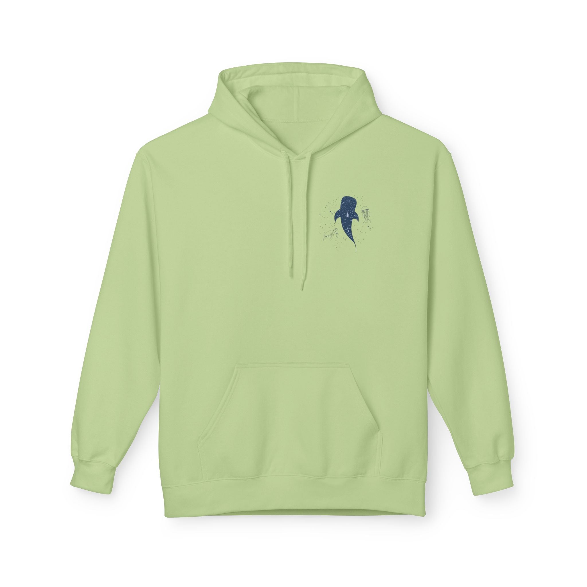Isaiah 43:2 Whale Hoodie – Christian Faith Comfort Pullover