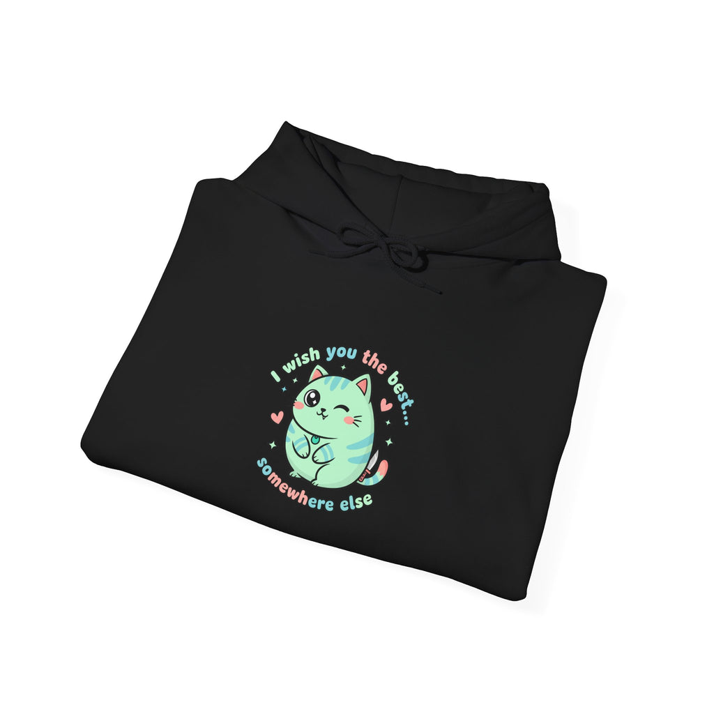 Kawaii Menace Mint Monster Hoodie | Soft Threat cute menacing sweatshirt