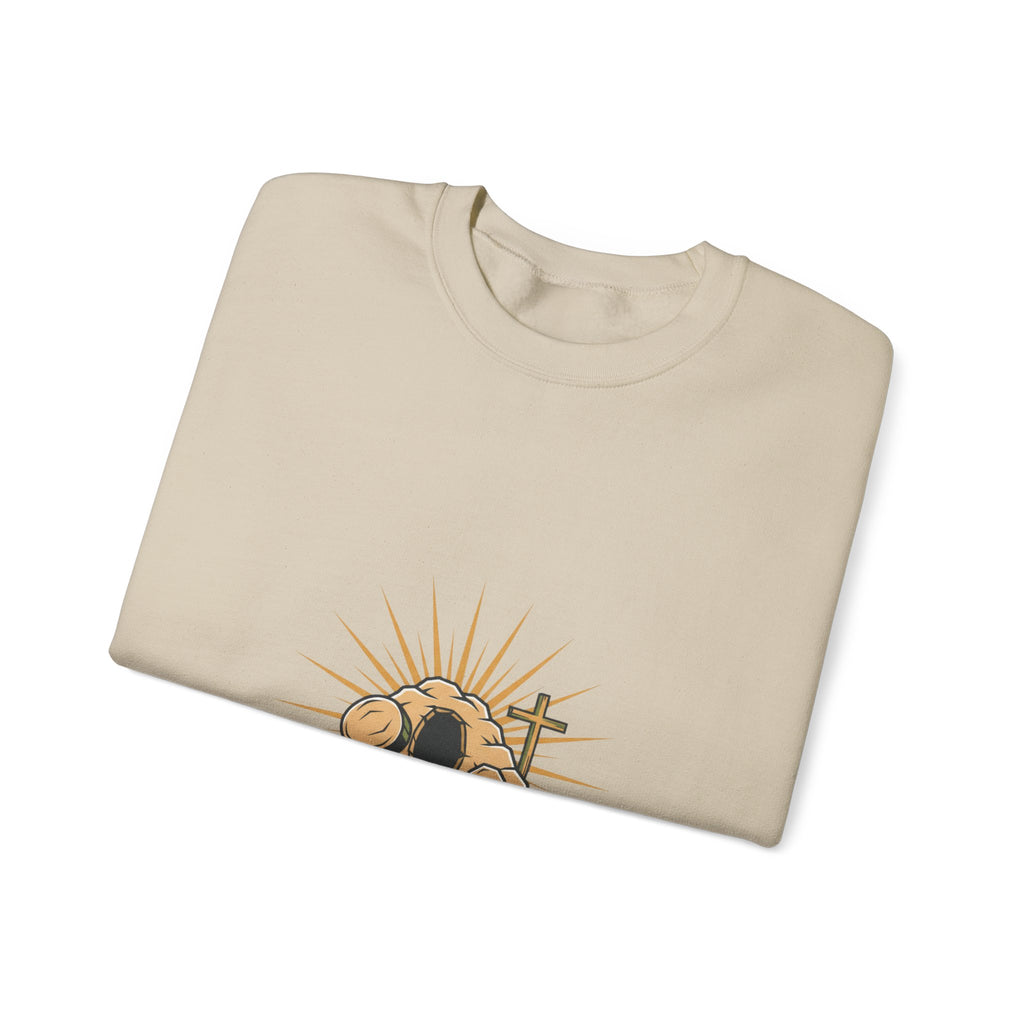Plot Twist Crewneck Sweatshirt | Christian Easter shirt, He Is Risen design