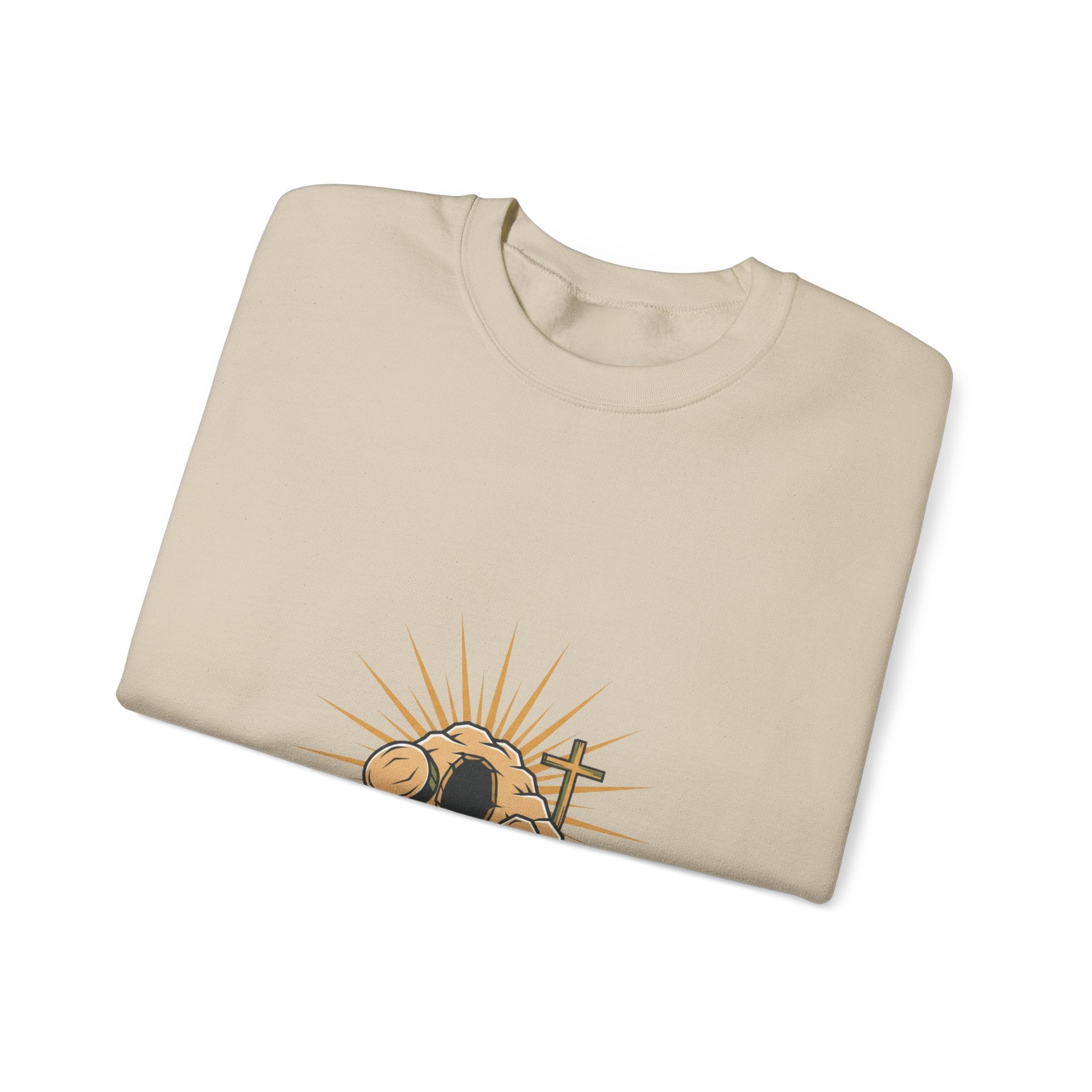 Plot Twist Crewneck Sweatshirt | Christian Easter shirt, He Is Risen design