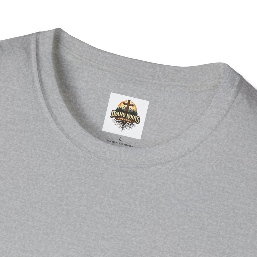 Oregon Walk By Faith T-Shirt — Christian Cross Mountain Sunset Tee