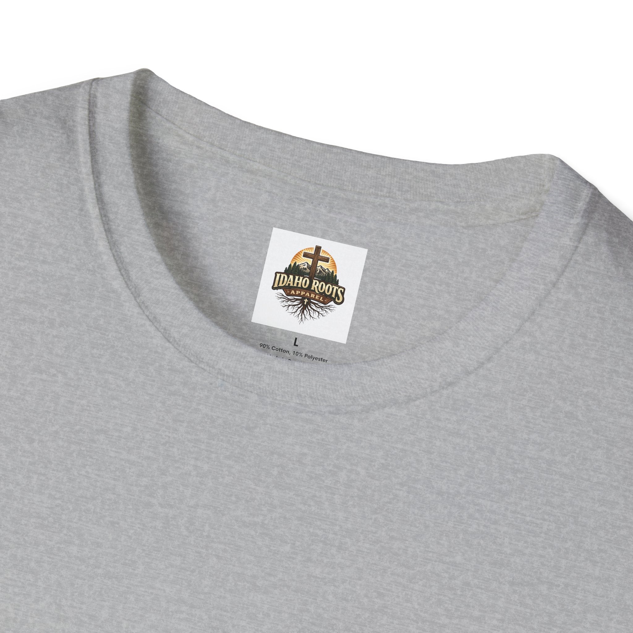 Oregon Walk By Faith T-Shirt — Christian Cross Mountain Sunset Tee