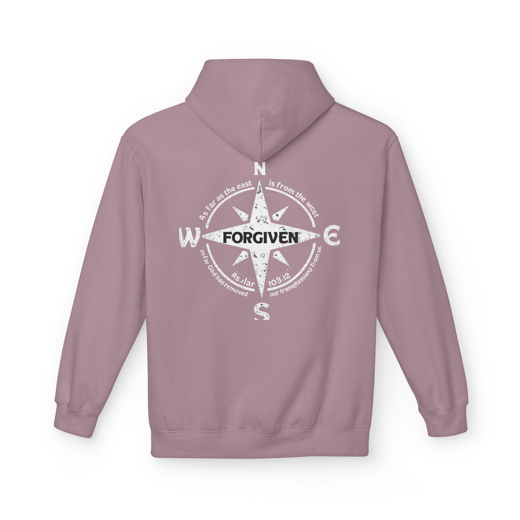 Forgiven Graphic Hoodie — Subtle Christian Faith Pullover