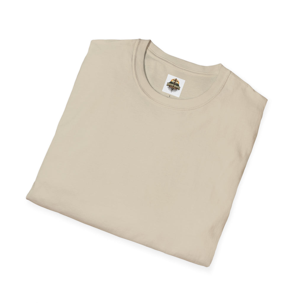 Oregon Walk By Faith T-Shirt — Christian Cross Mountain Sunset Tee