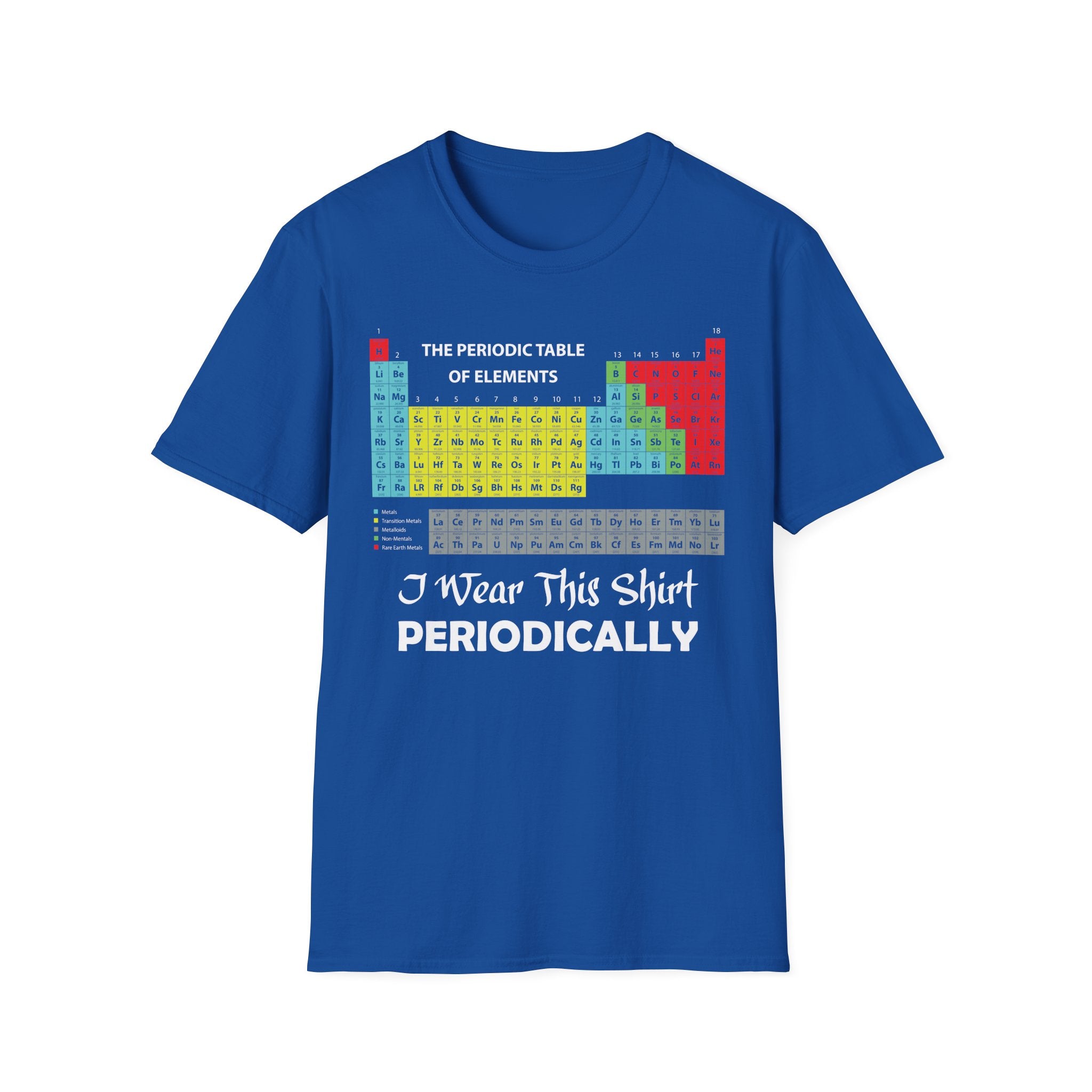 Periodic Table T-Shirt – "I Wear This Shirt Periodically" Science Tee