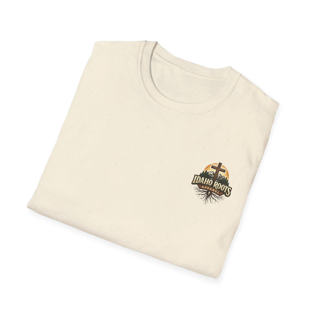 Faith T-Shirt — "Walk by Faith" Christian Cross Graphic Tee
