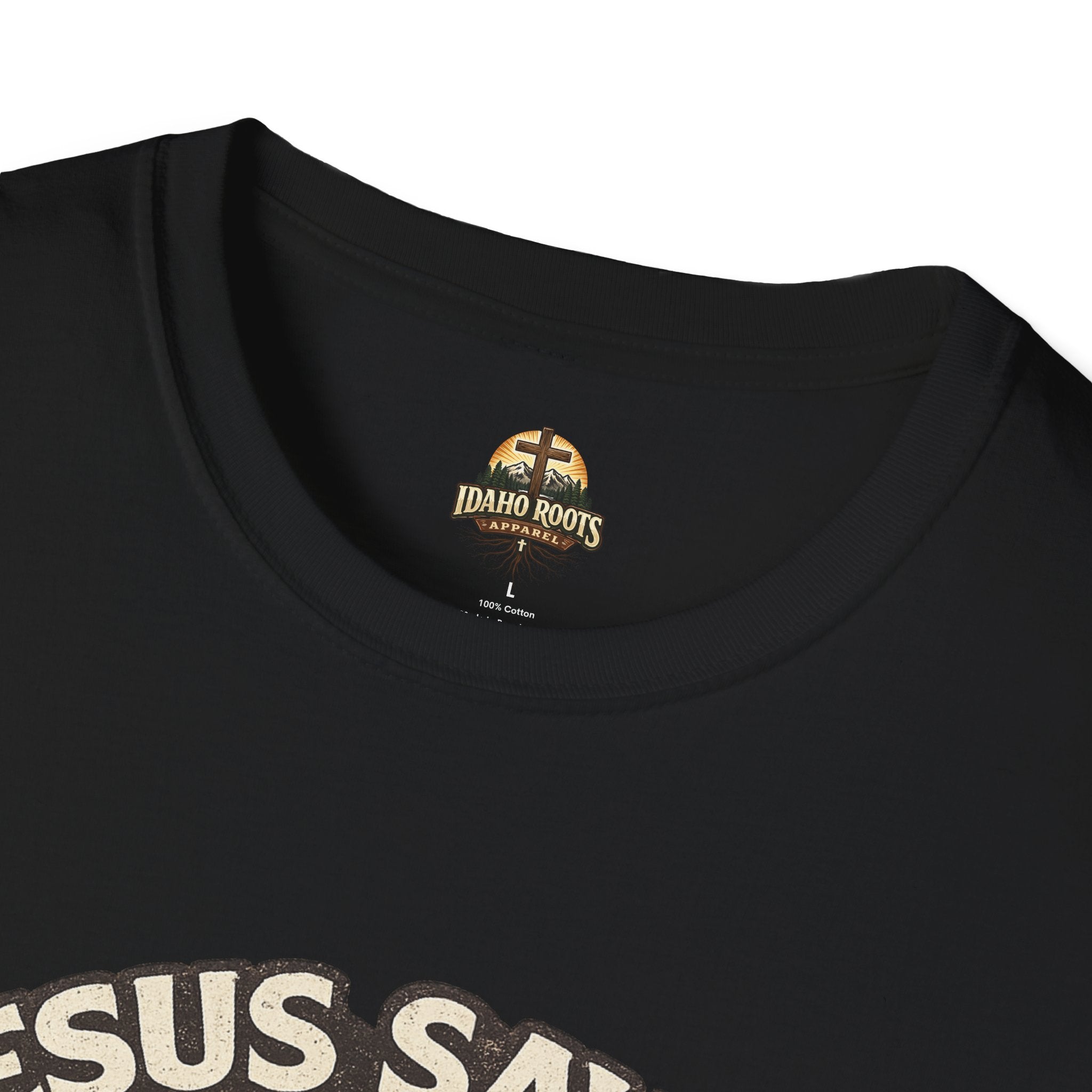 Jesus Saves Bro T-Shirt — Retro Christian Faith Tee