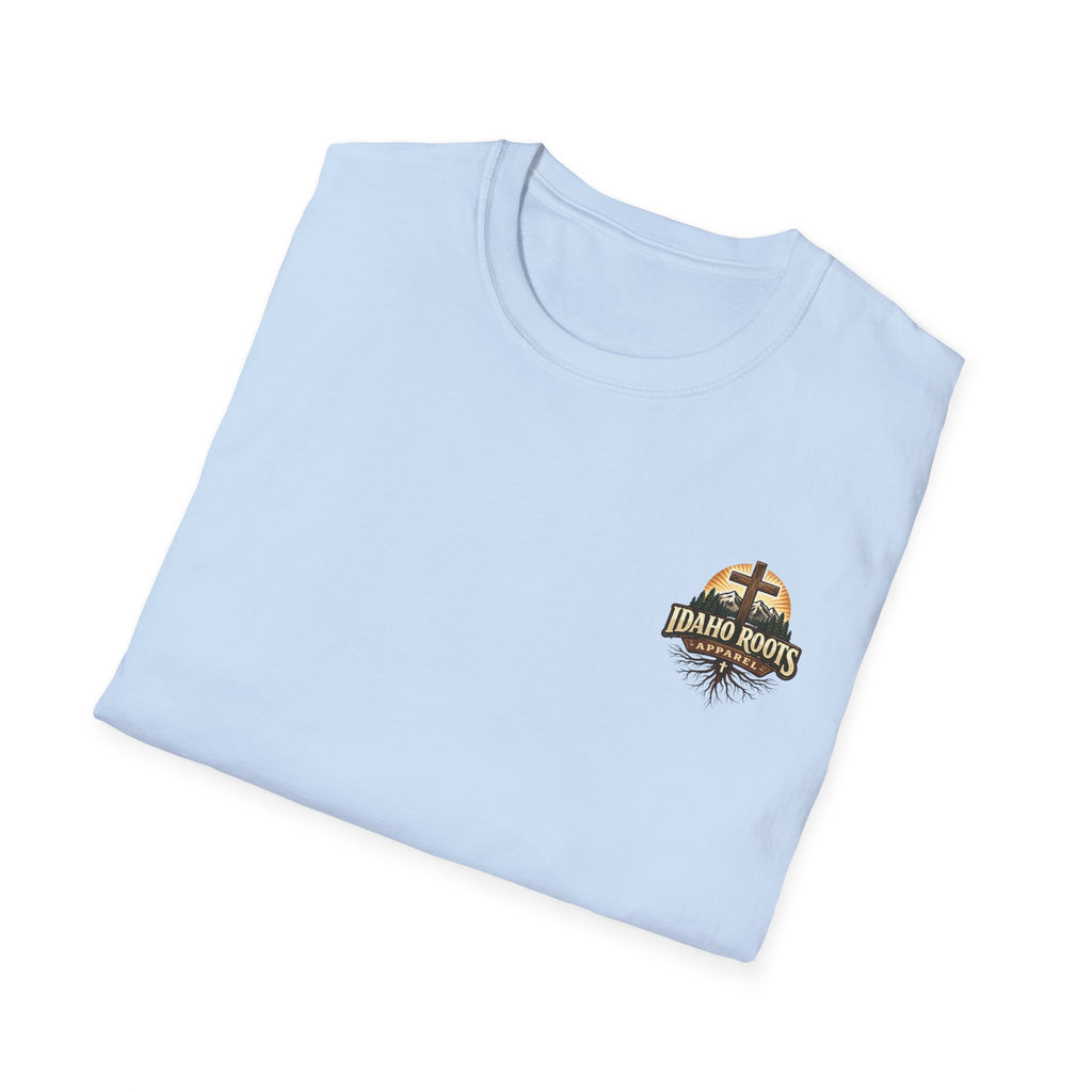 Faith T-Shirt — "Walk by Faith" Christian Cross Graphic Tee
