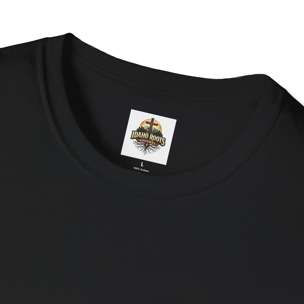 Oregon Walk By Faith T-Shirt — Christian Cross Mountain Sunset Tee