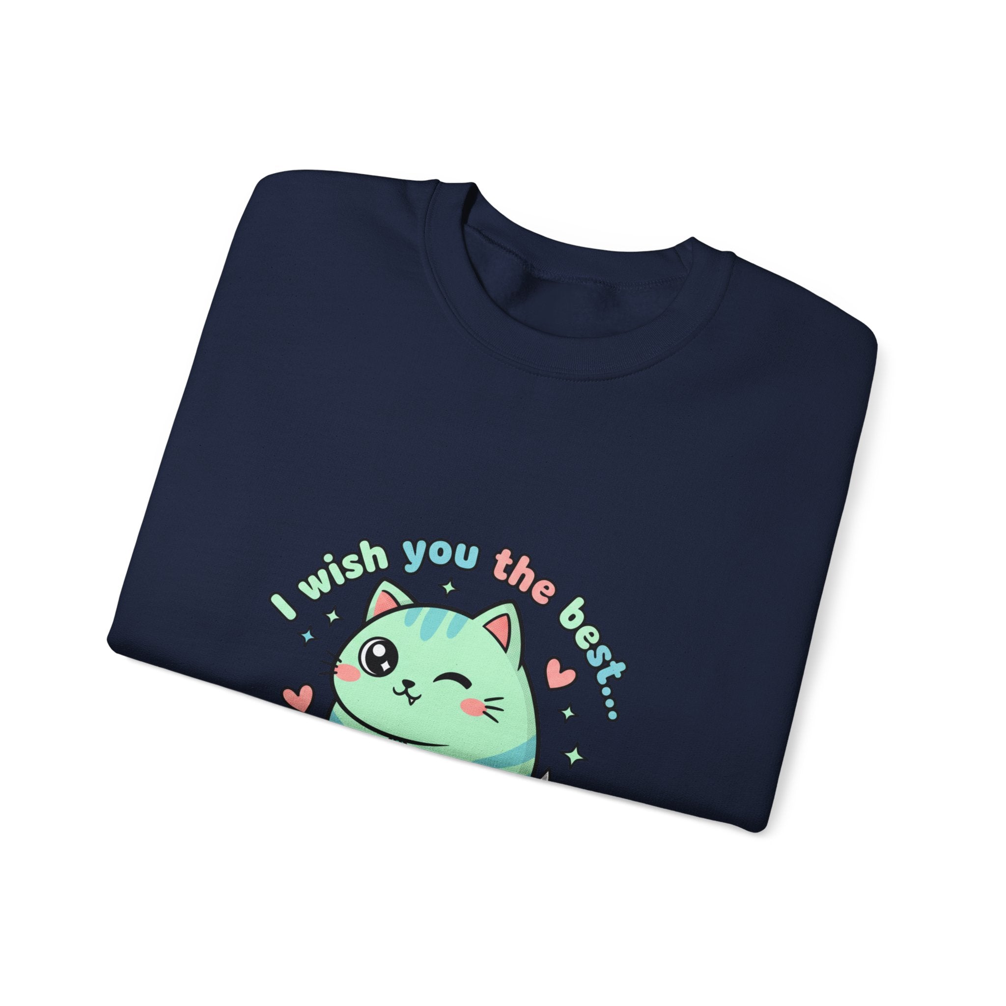 I Wish You the Best Somewhere Else Sweatshirt | soft threat kawaii menacing