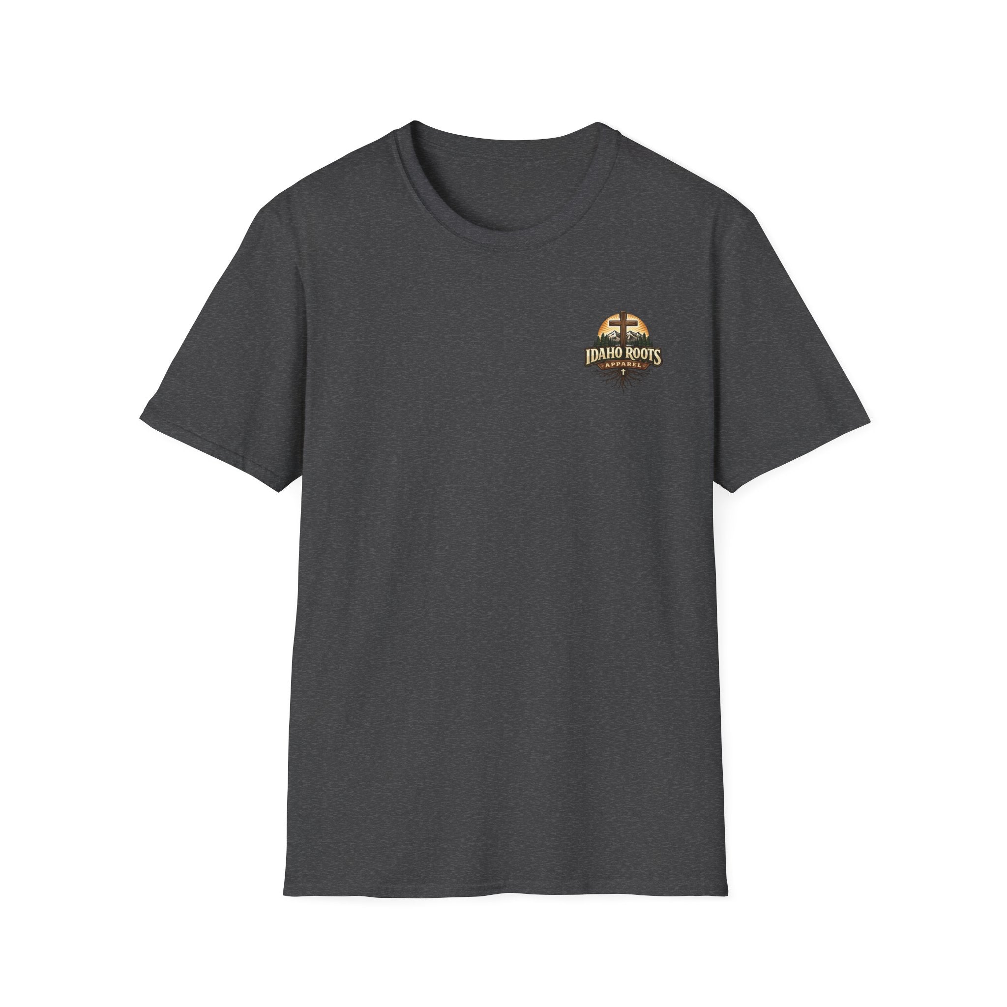 Faith T-Shirt — "Walk by Faith" Christian Cross Graphic Tee