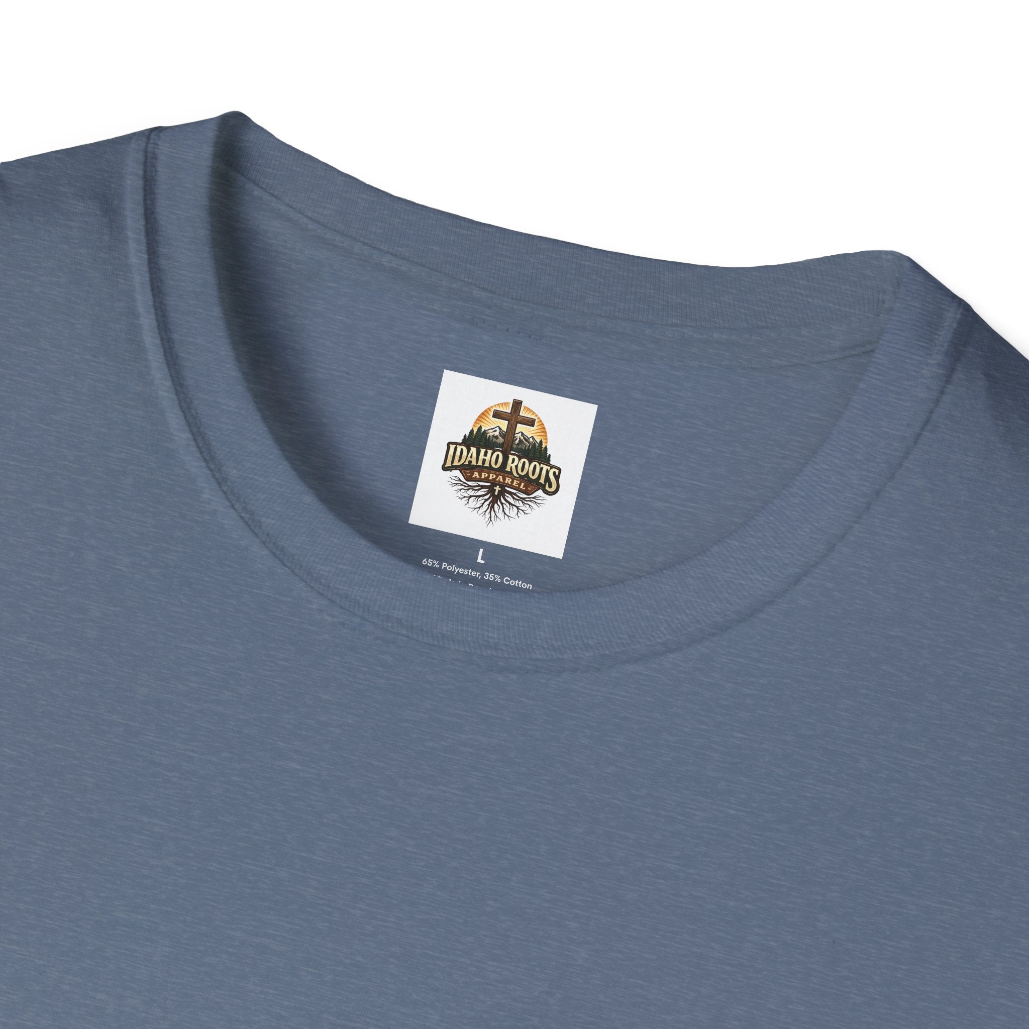 Oregon Walk By Faith T-Shirt — Christian Cross Mountain Sunset Tee