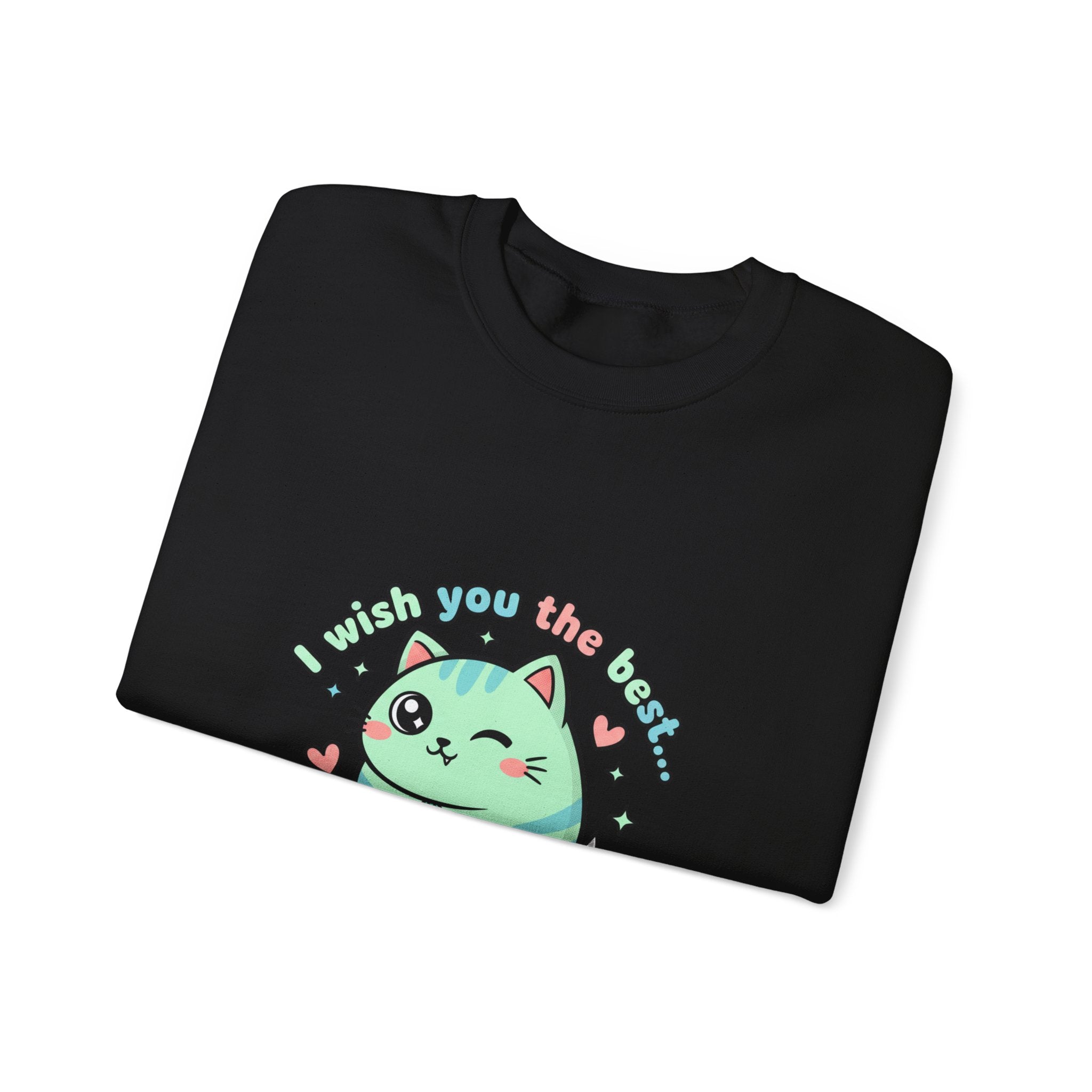 I Wish You the Best Somewhere Else Sweatshirt | soft threat kawaii menacing