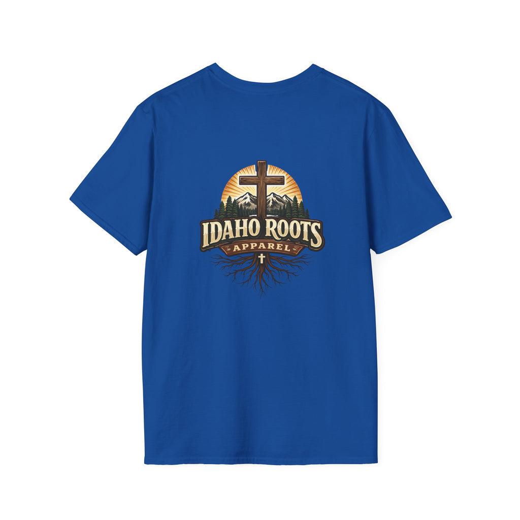 Rooted in Christ T-Shirt — Idaho Roots Christian Tee