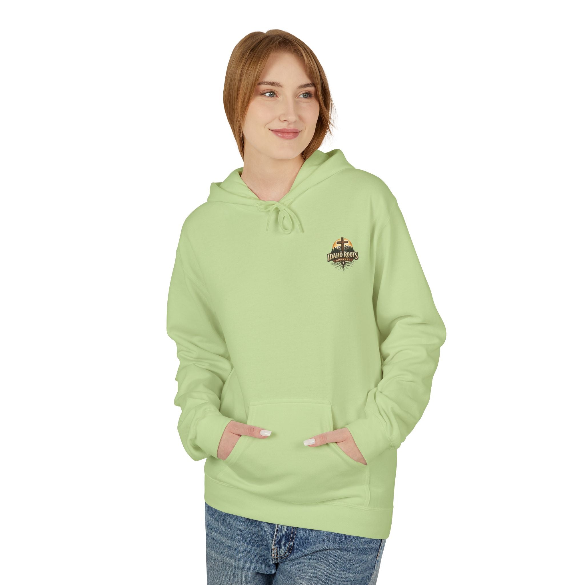 Walk By Faith Hoodie — Christian Cross Faith Pullover