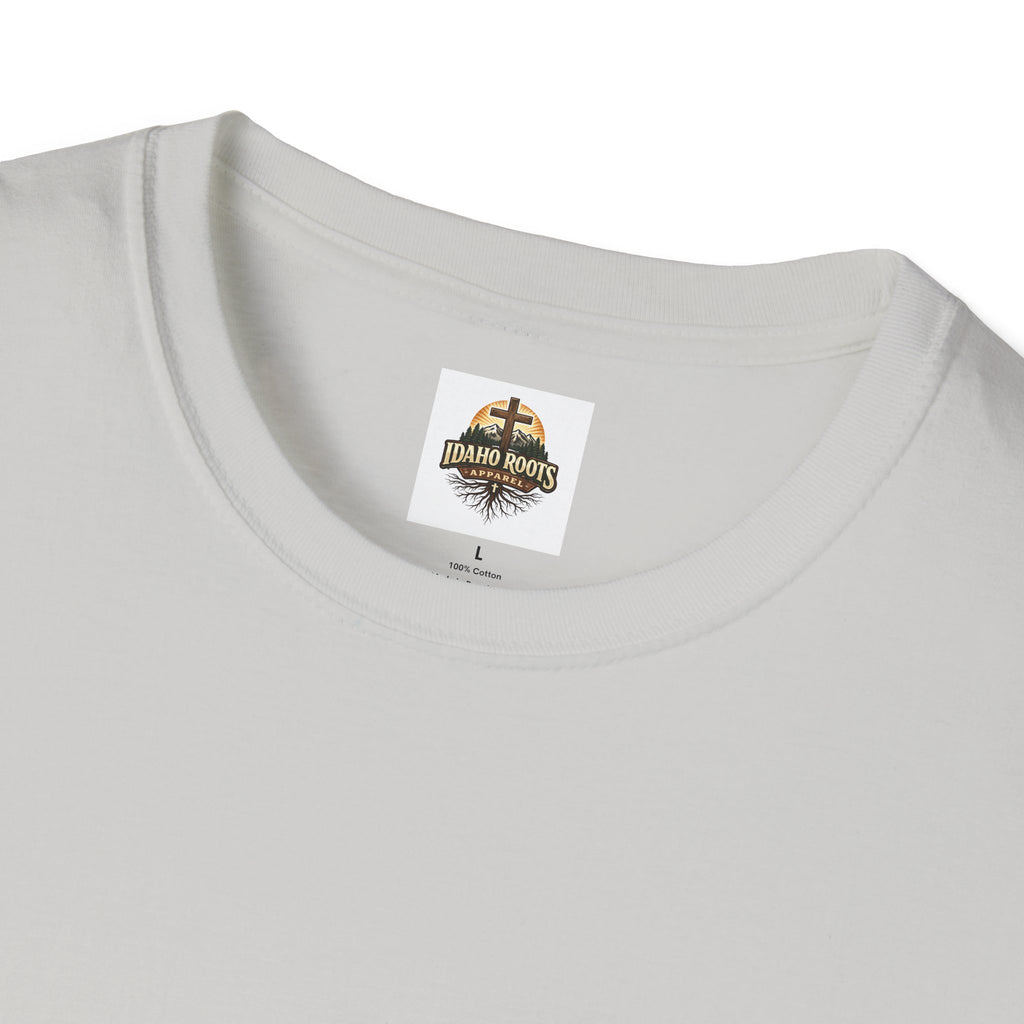 Oregon Walk By Faith T-Shirt — Christian Cross Mountain Sunset Tee