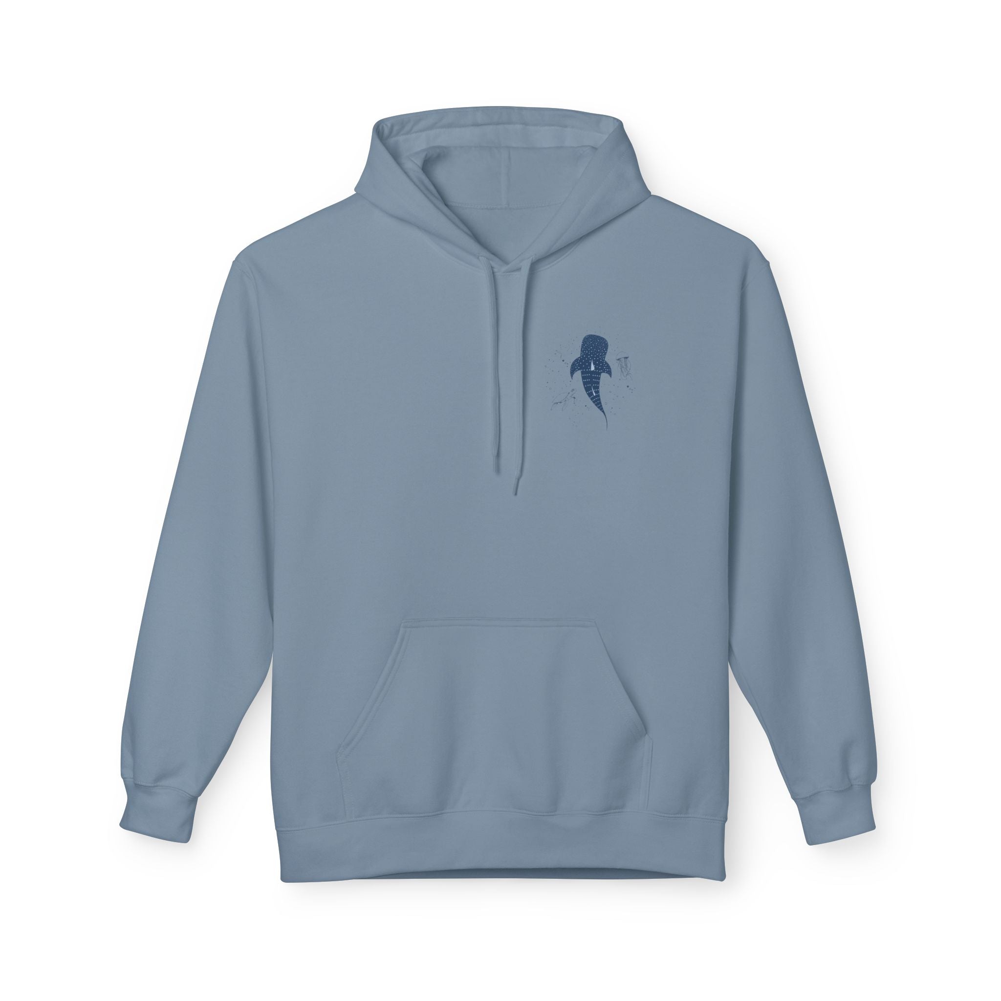 Isaiah 43:2 Whale Hoodie – Christian Faith Comfort Pullover