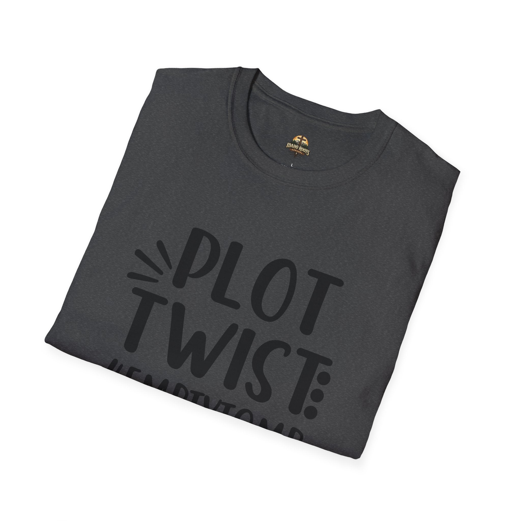 Plot Twist: #EmptyTomb T-Shirt — Christian Easter Resurrection Tee