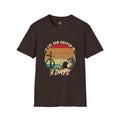 Christian T-Shirt — "A Lot Can Happen in 3 Days" Vintage Cross Design