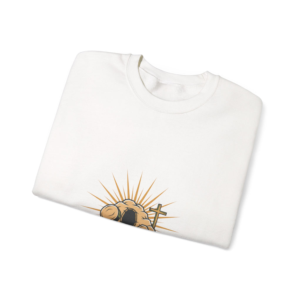 Plot Twist Crewneck Sweatshirt | Christian Easter shirt, He Is Risen design
