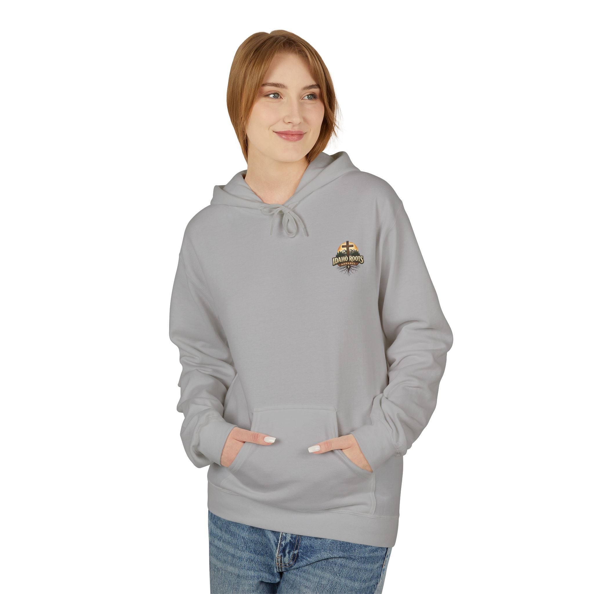 Walk By Faith Hoodie — Christian Cross Faith Pullover