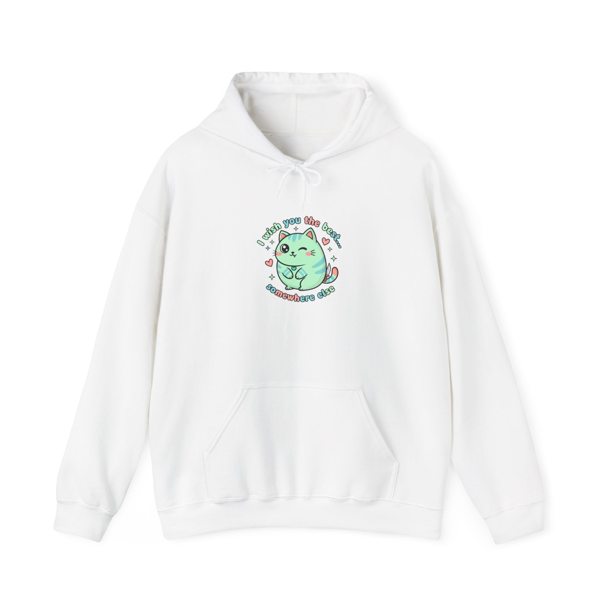 Kawaii Menace Mint Monster Hoodie | Soft Threat cute menacing sweatshirt