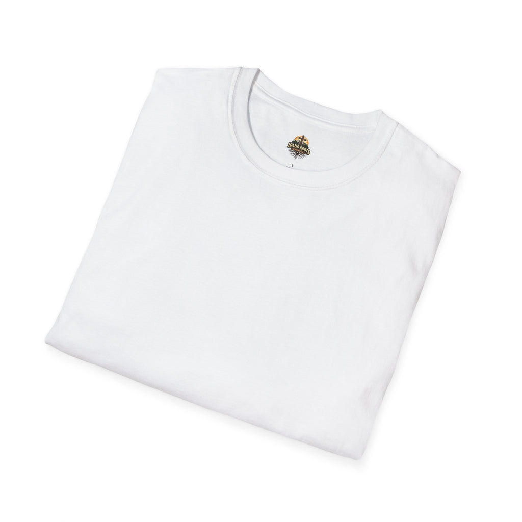 Oregon Walk By Faith T-Shirt — Christian Cross Mountain Sunset Tee