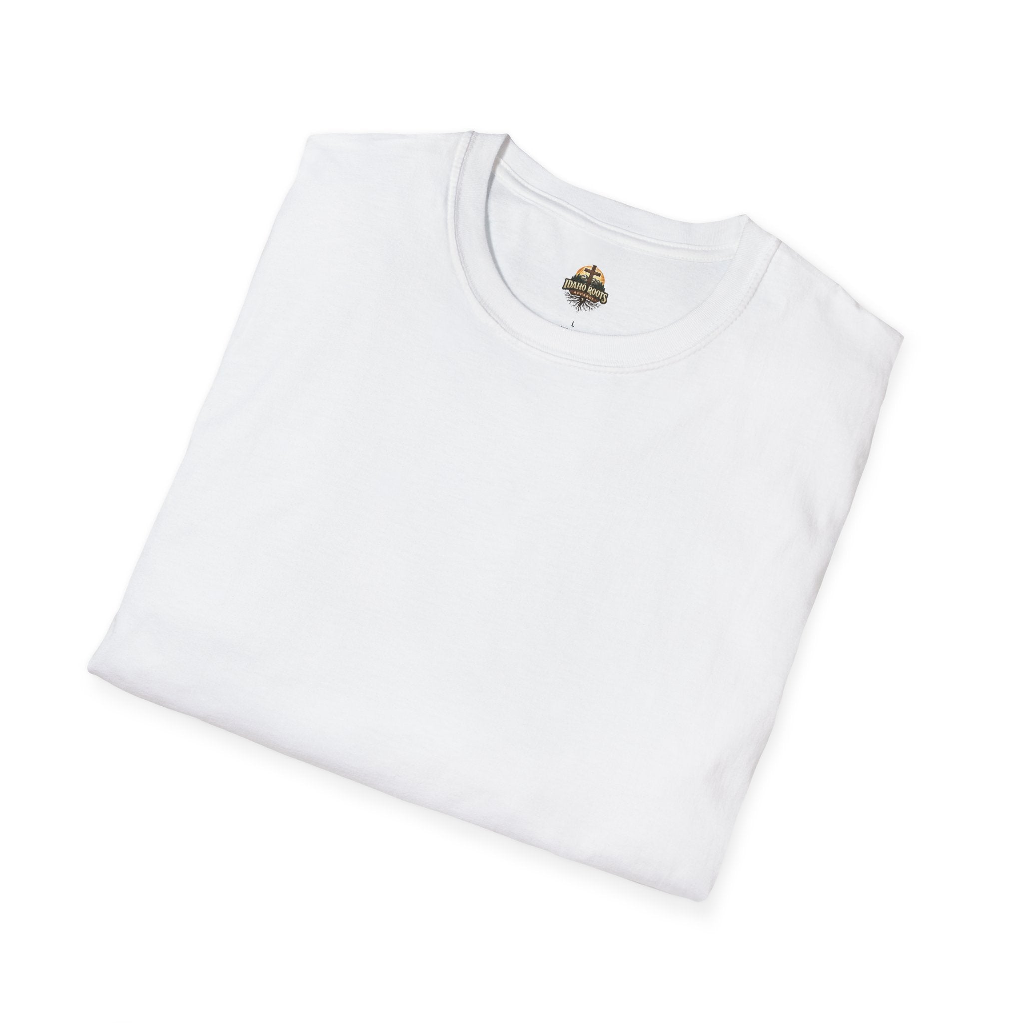 Oregon Walk By Faith T-Shirt — Christian Cross Mountain Sunset Tee