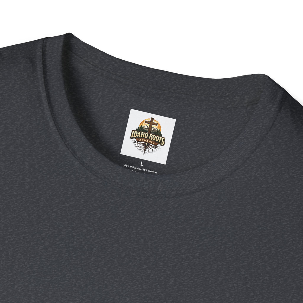 Oregon Walk By Faith T-Shirt — Christian Cross Mountain Sunset Tee