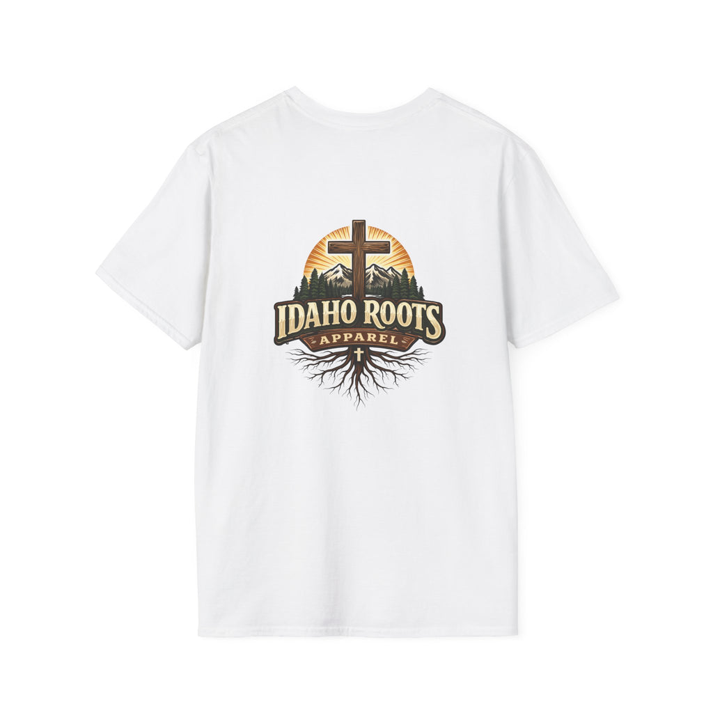 Rooted in Christ T-Shirt — Idaho Roots Christian Tee