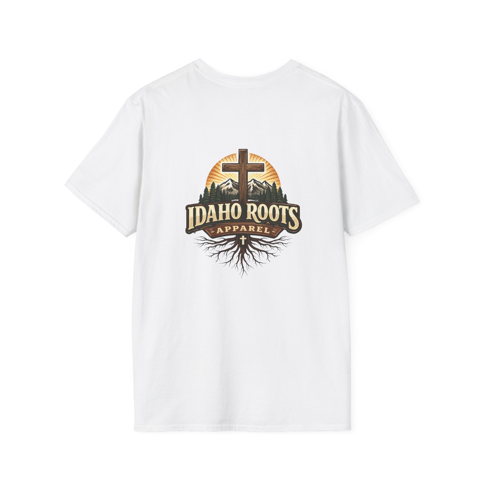 Rooted in Christ T-Shirt — Idaho Roots Christian Tee