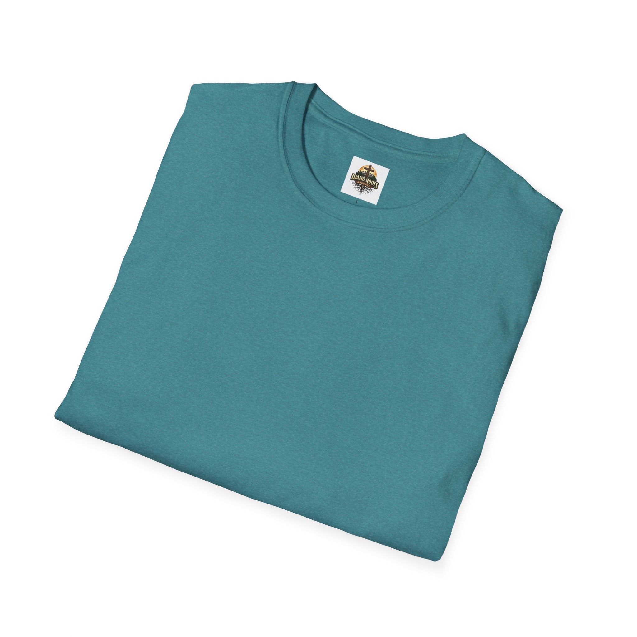 Oregon Walk By Faith T-Shirt — Christian Cross Mountain Sunset Tee