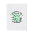 I Wish You The Best... Somewhere Else Plush Blanket | kawaii threat, soft grunge