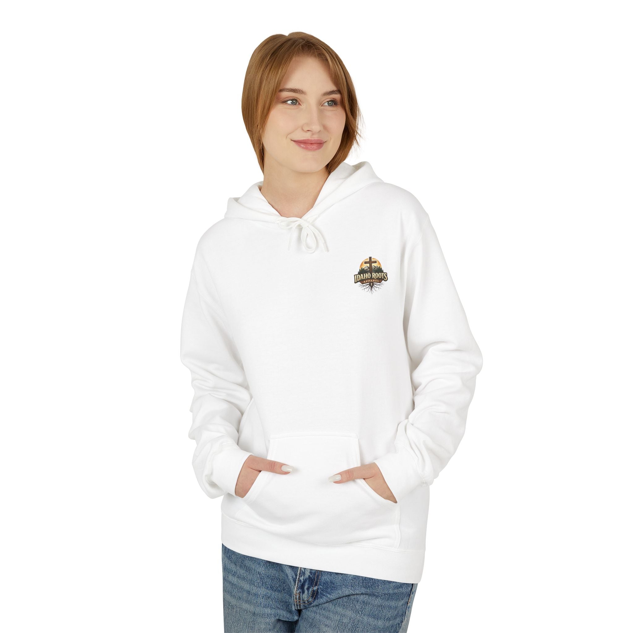 Walk By Faith Hoodie — Christian Cross Faith Pullover