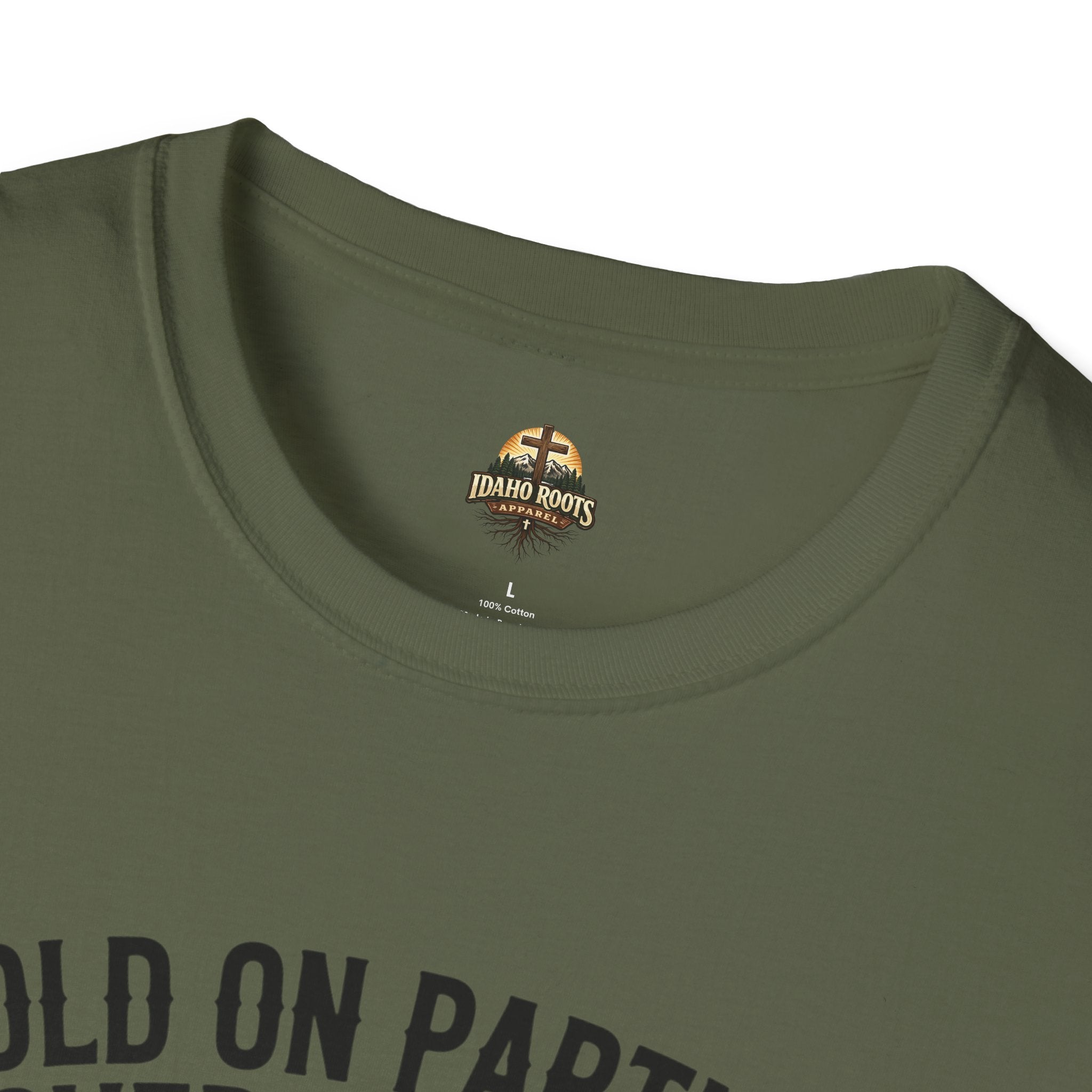 Overstimulated Cowboy Frog T-Shirt – "Hold On Partner I'm Overstimulated" Graphic Tee
