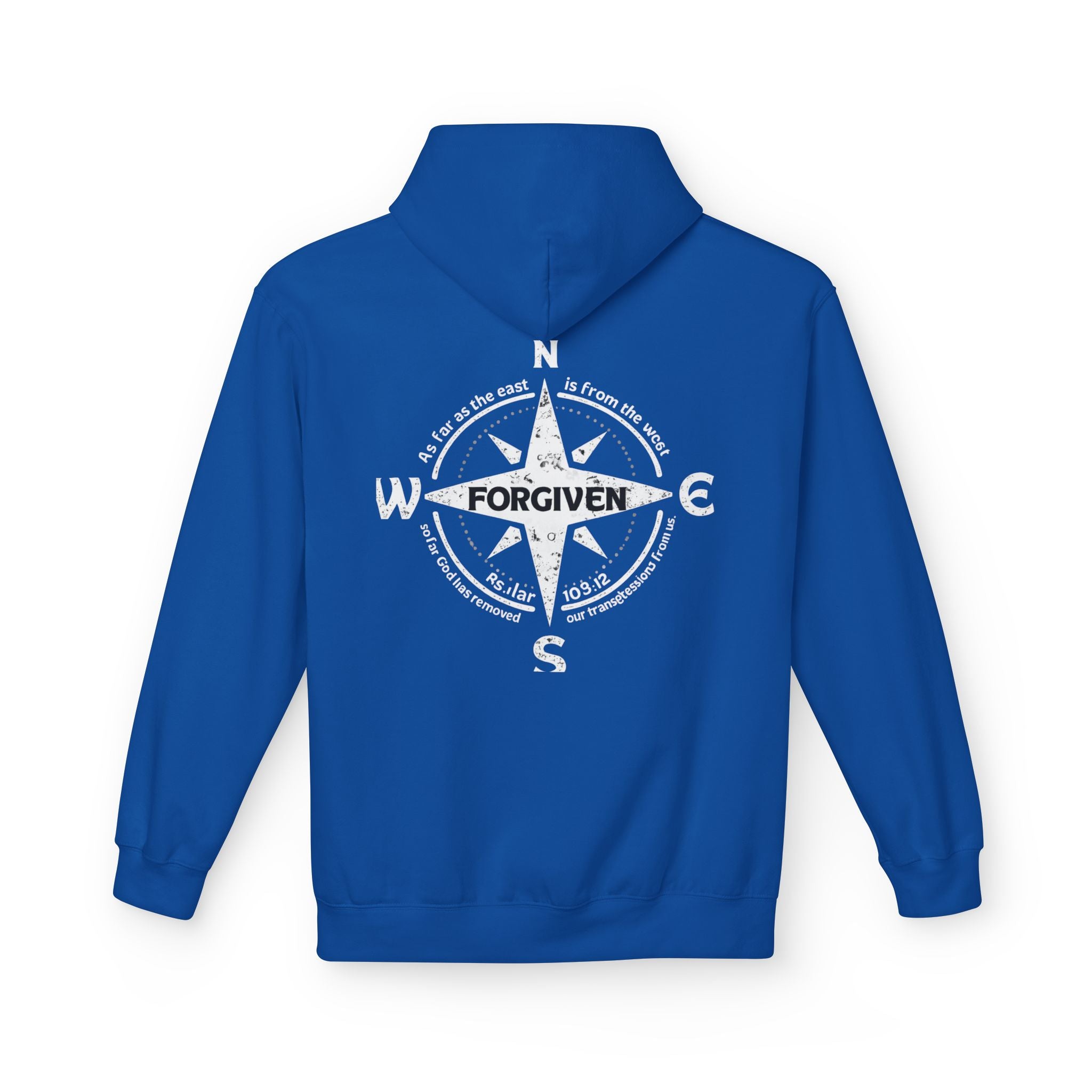 Forgiven Graphic Hoodie — Subtle Christian Faith Pullover