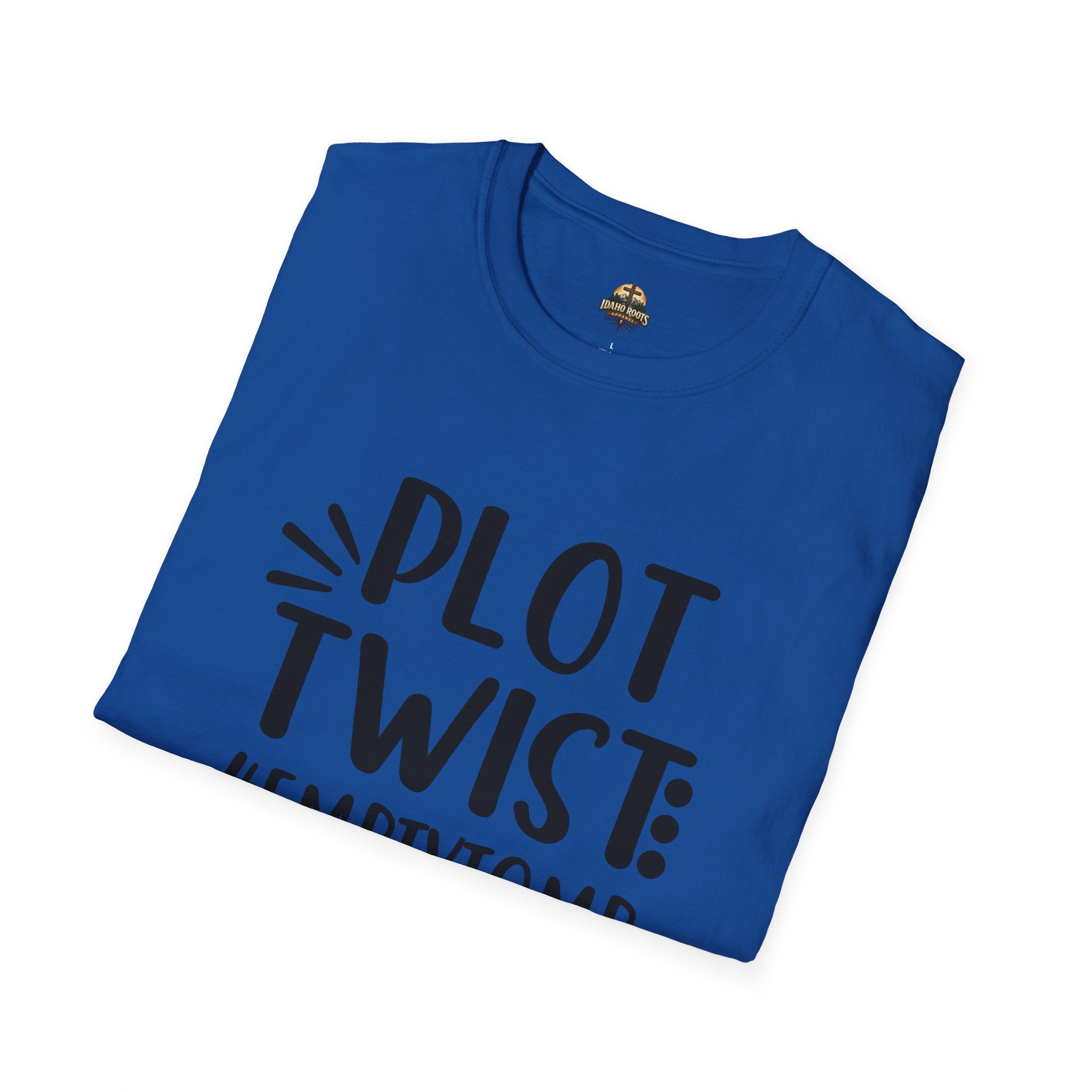 Plot Twist: #EmptyTomb T-Shirt — Christian Easter Resurrection Tee