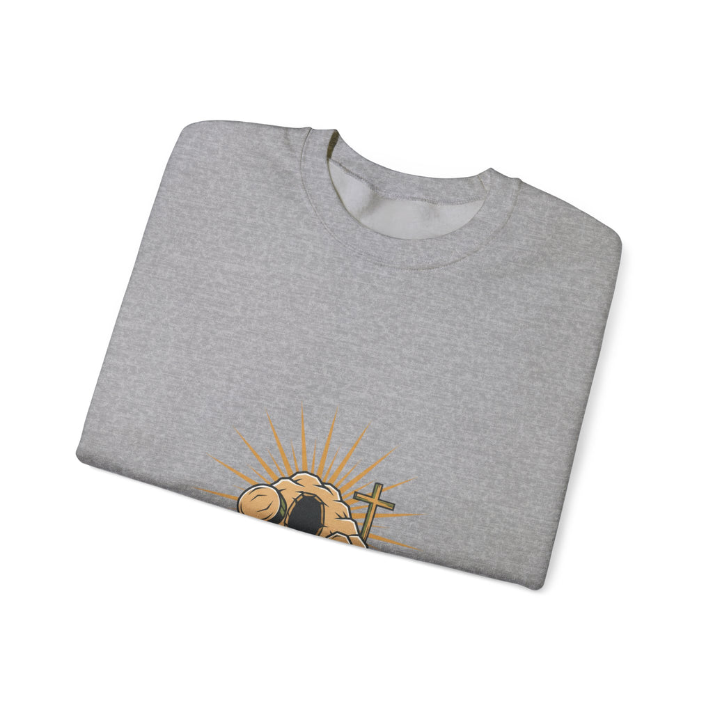 Plot Twist Crewneck Sweatshirt | Christian Easter shirt, He Is Risen design
