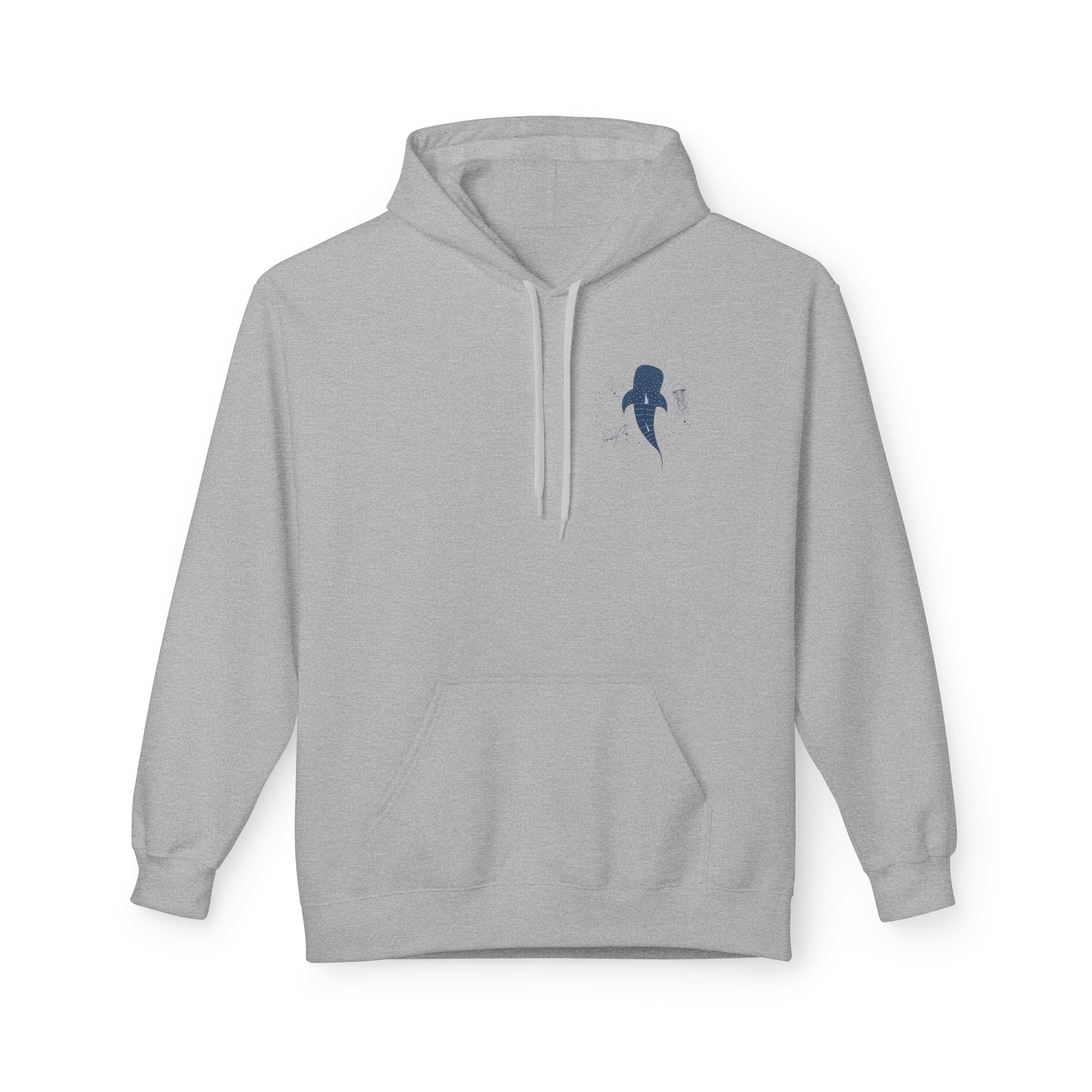 Isaiah 43:2 Whale Hoodie – Christian Faith Comfort Pullover