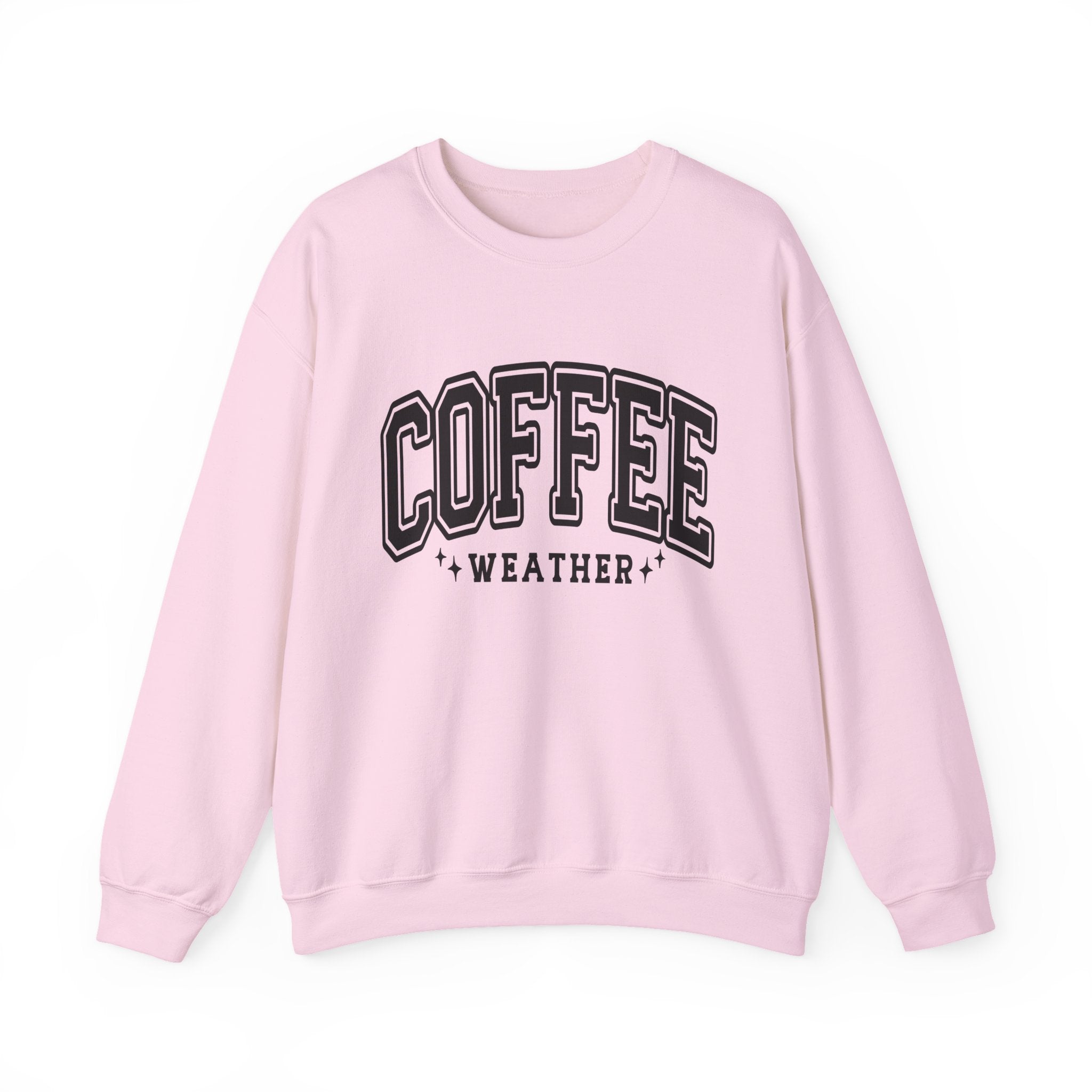 Coffee Weather Crewneck Sweatshirt — Cozy Coffee Lover Pullover